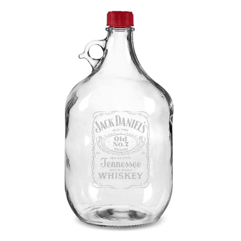 Скляна пляшка з гравіюванням (5 л)