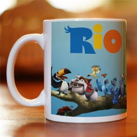 Чашка с картинкой из мультфильма Рио (MUG-35)